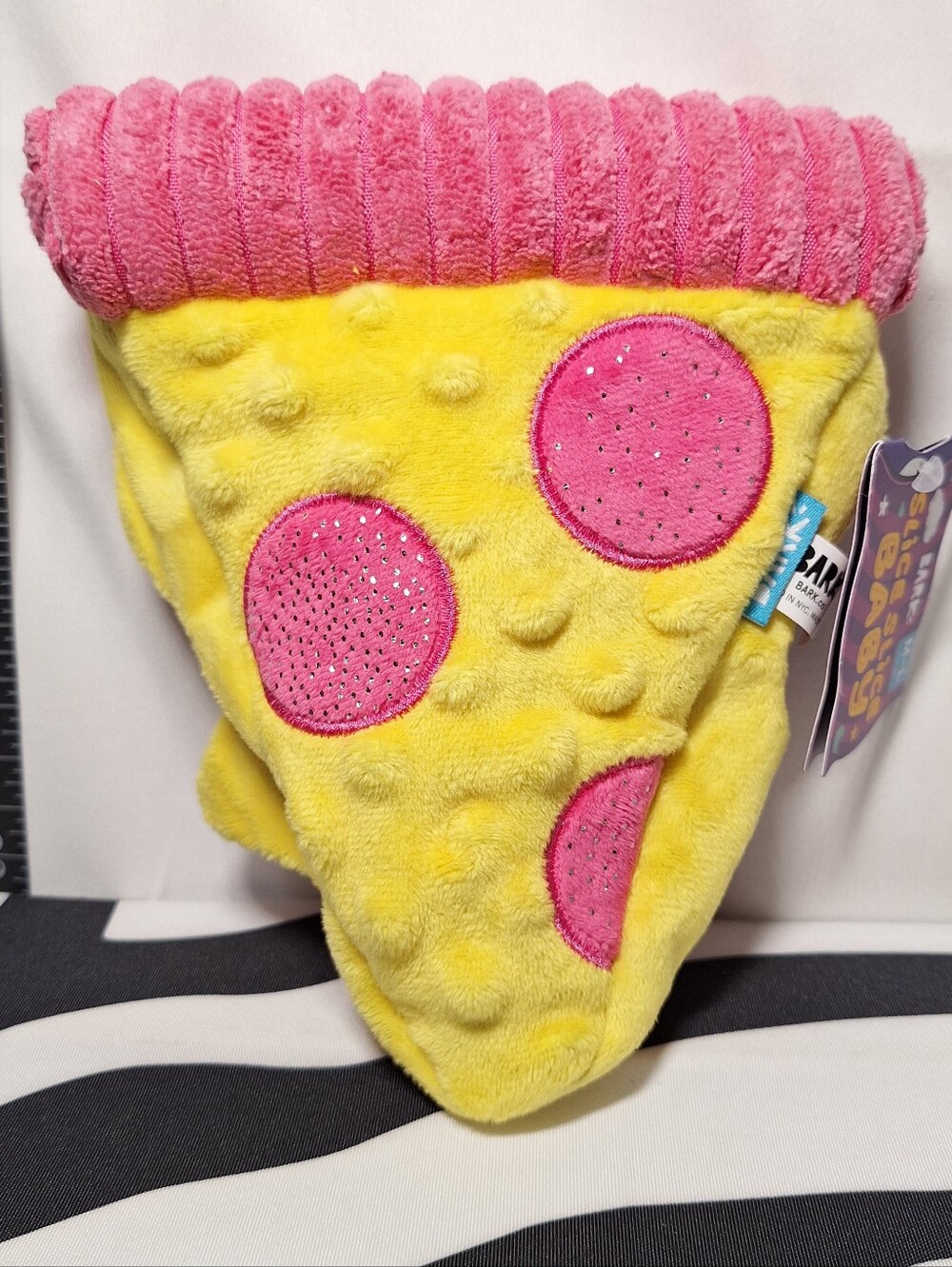 NWT Bark Slice Slice Baby Dog Toy  M-L